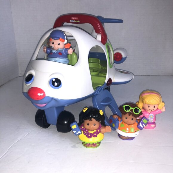 Fisher Price Plane w/Pilot & passengers PLUS SUV w/ Passengers - Picture 10 of 15